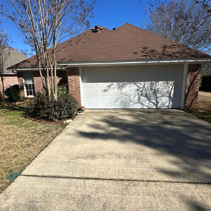 Asphalt shingle roof inspection on residential house Asphalt shingle roof inspection on residential house