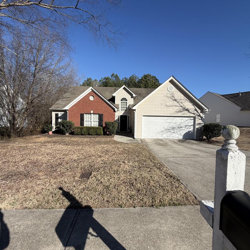 Chimney flashing and roof decking damage inspection