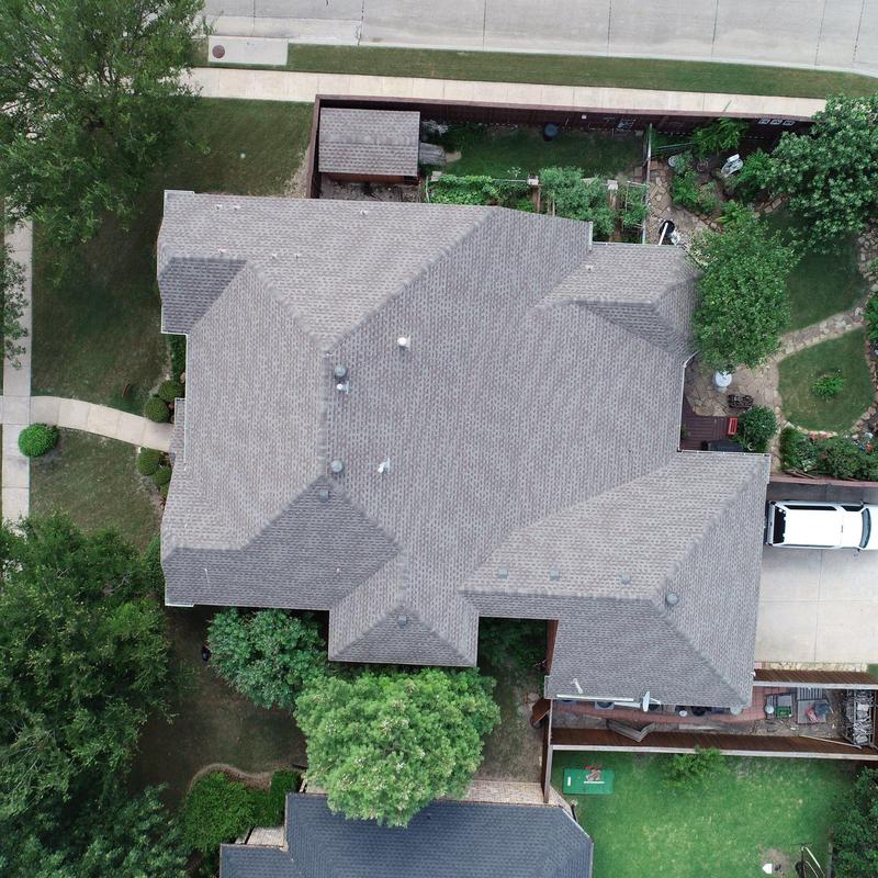 GAF Timberline HDZ shingle roof installation Allen TX