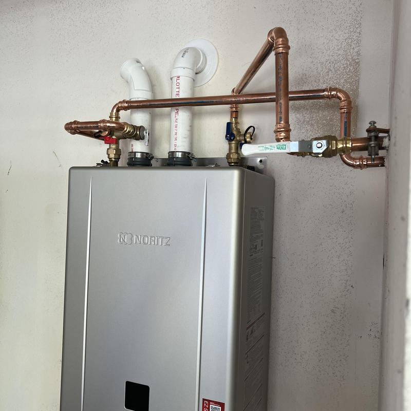 Noritz EZTR 50 Tankless Water Heater installation