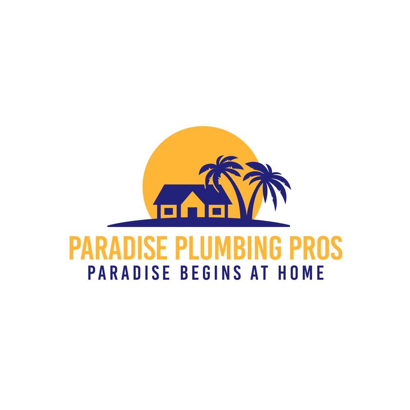 Bathroom sink drains with plumbing tools logo