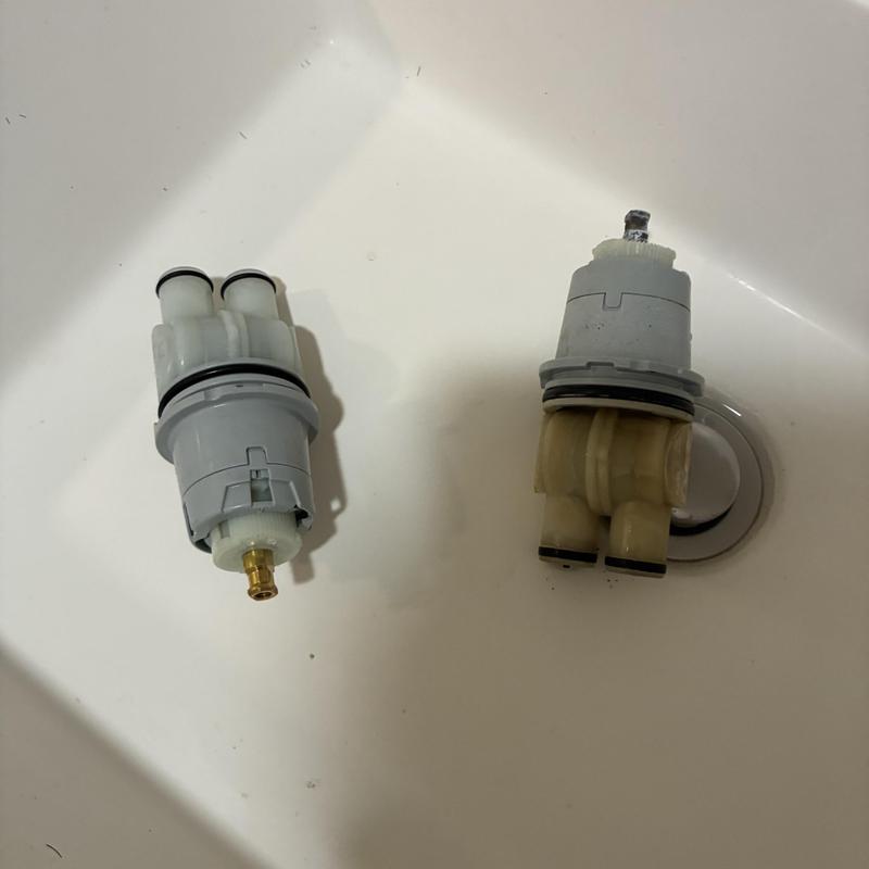 Delta shower valve cartridges, old and new replacements
