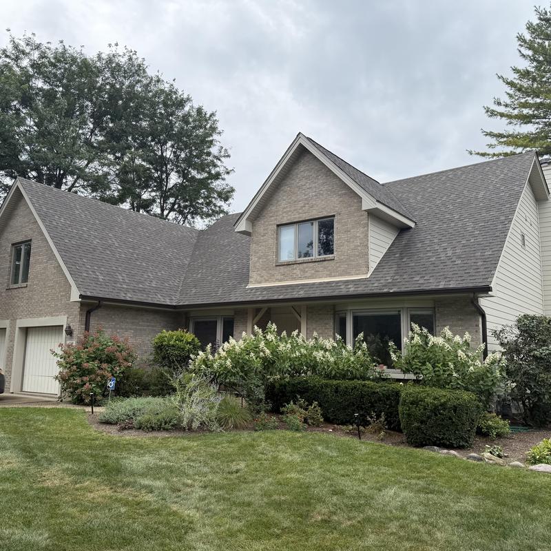 Atlas impact class 4 roof with composite siding and gutters