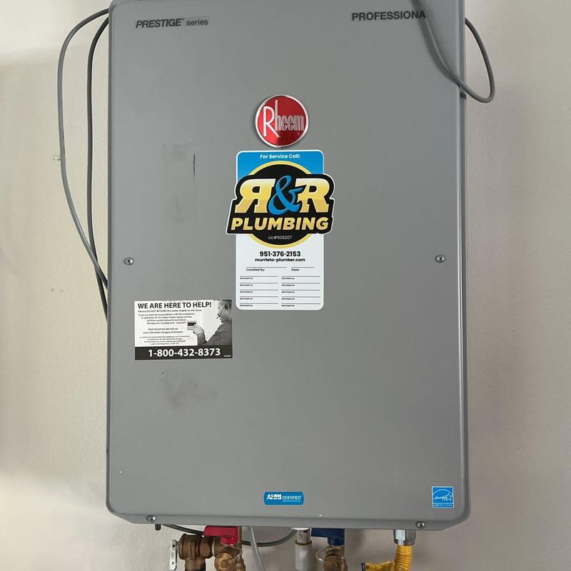 Tankless water heater gas components cleaning and flame sensor