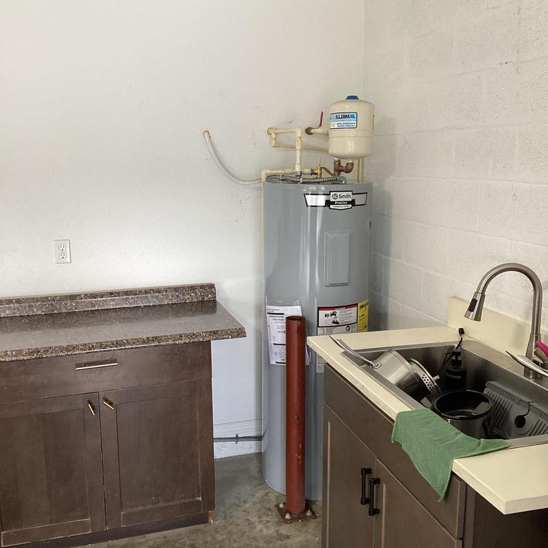 A.O. Smith 50-gallon electric water heater installation