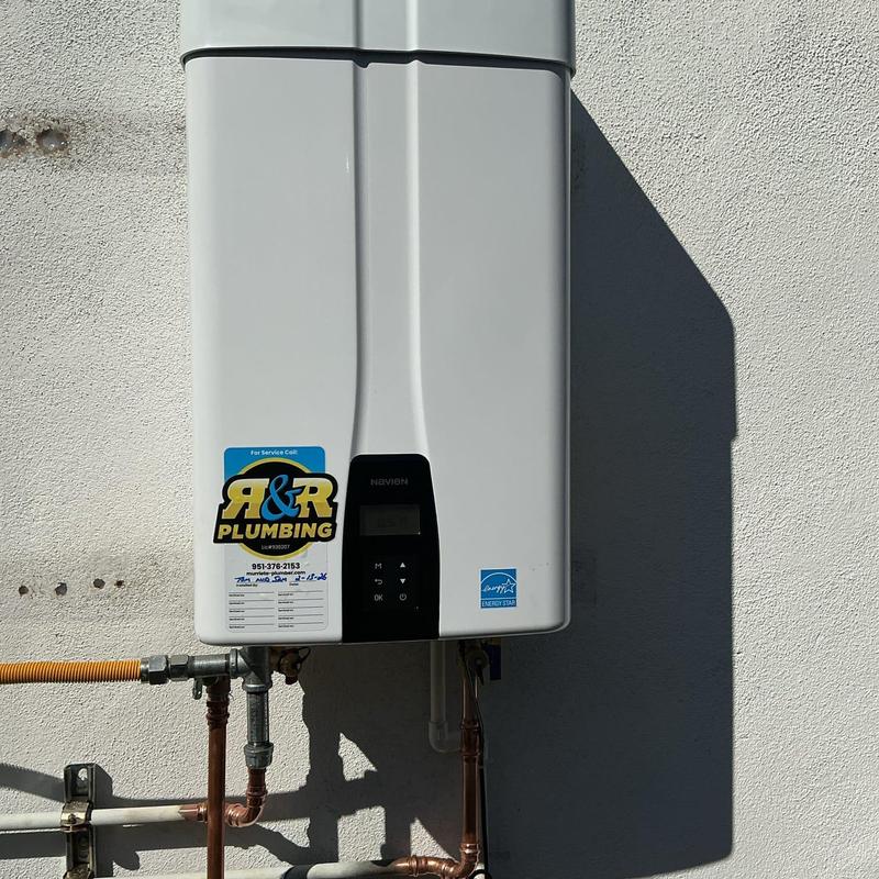 Navien NPE 210S2 tankless water heater installation