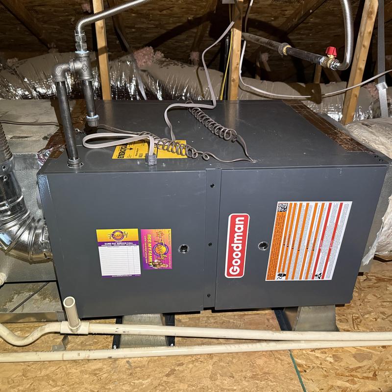 Goodman 80% 4 Ton Horizontal Furnace with Venting