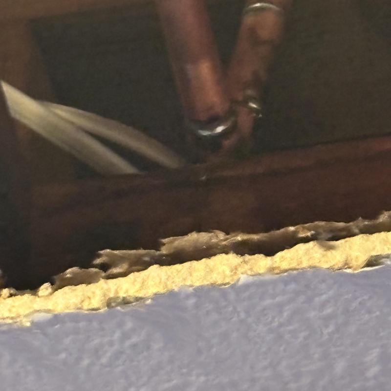 Three-quarter inch copper pipe leak repair behind drywall