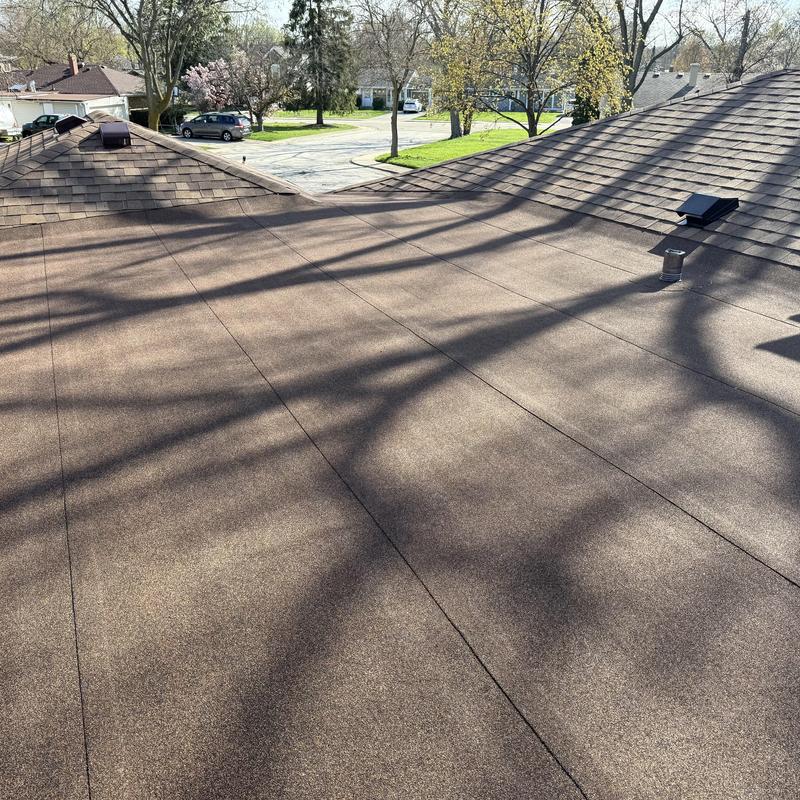 Atlas Pinnacle Pristine asphalt roof and vents