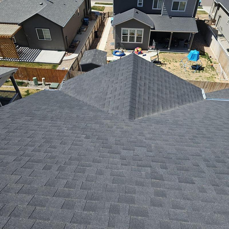 Shingle roof hail inspection clear no damage Commerce City Shingle roof hail inspection clear no damage Commerce City