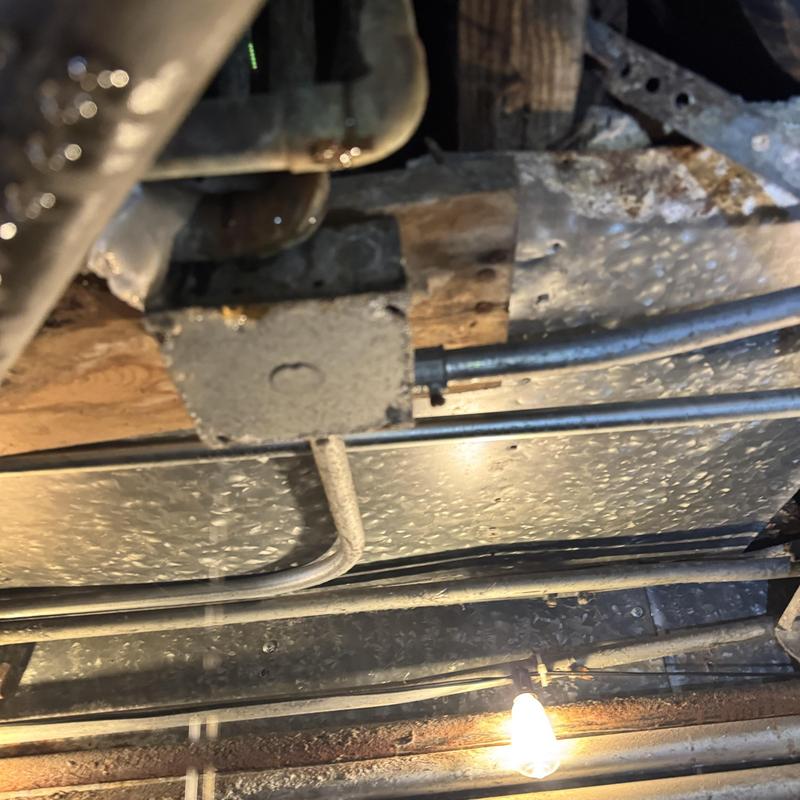 Galvanized gas piping installation and testing