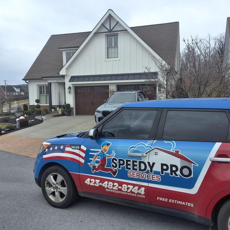 Asphalt shingle roof inspection on residential home