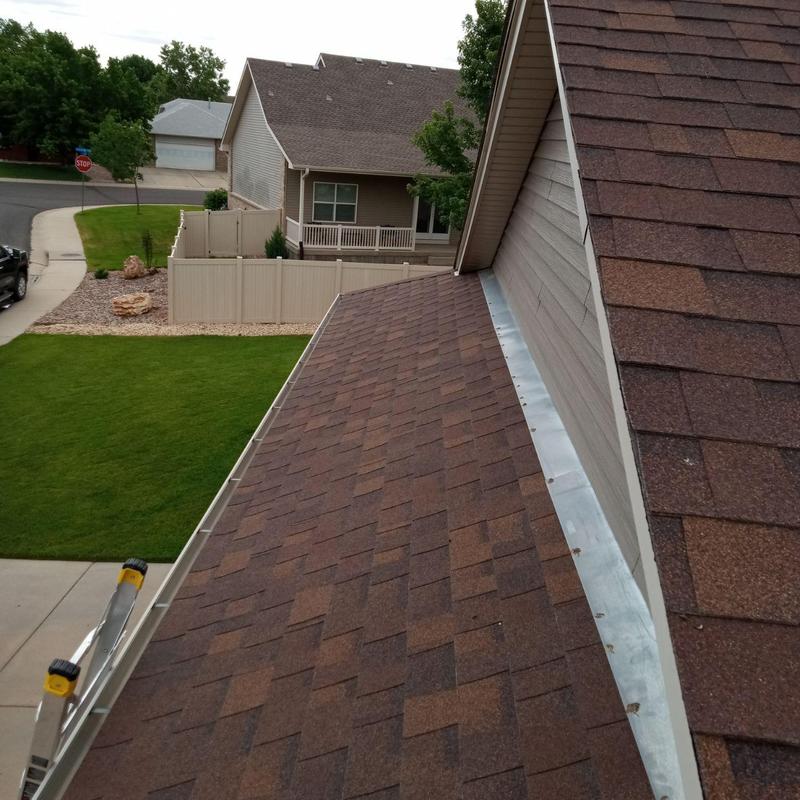Asphalt shingle roof and metal flashing inspection Asphalt shingle roof and metal flashing inspection