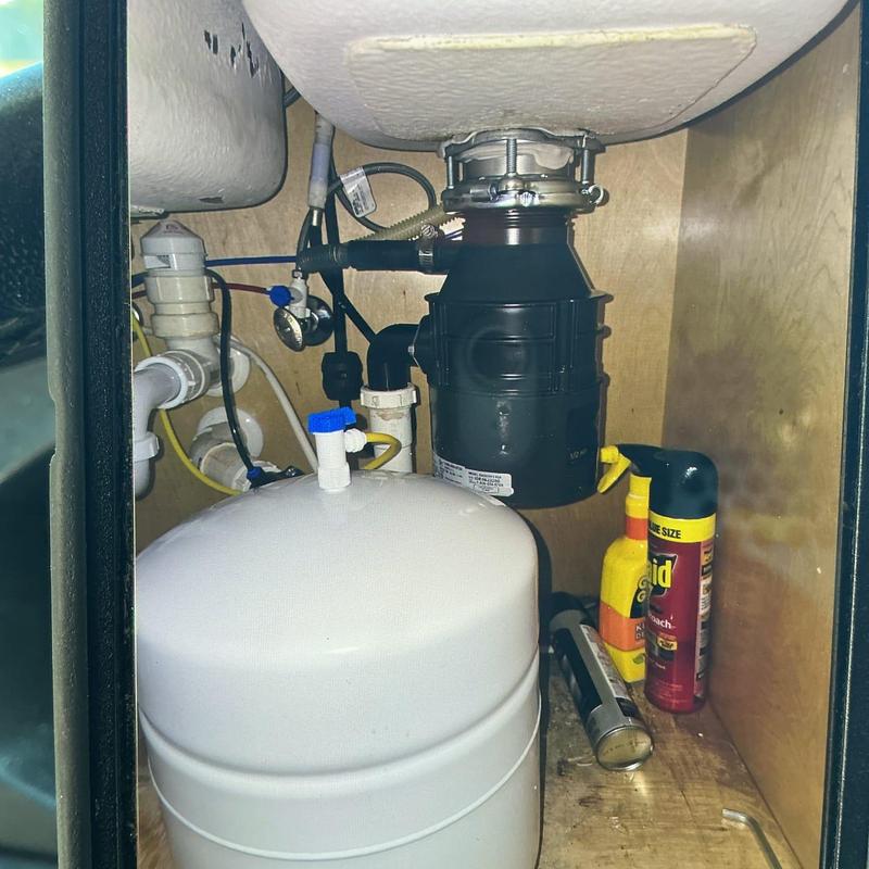 Badger 5 garbage disposal installation under sink