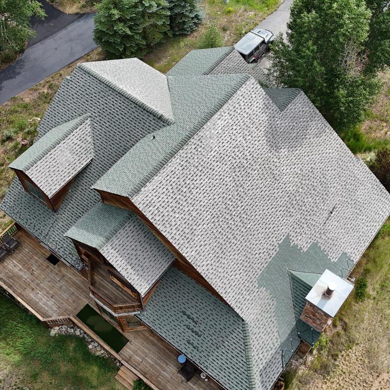 Asphalt shingle roof inspection for replacement in Colorado Asphalt shingle roof inspection for replacement in Colorado