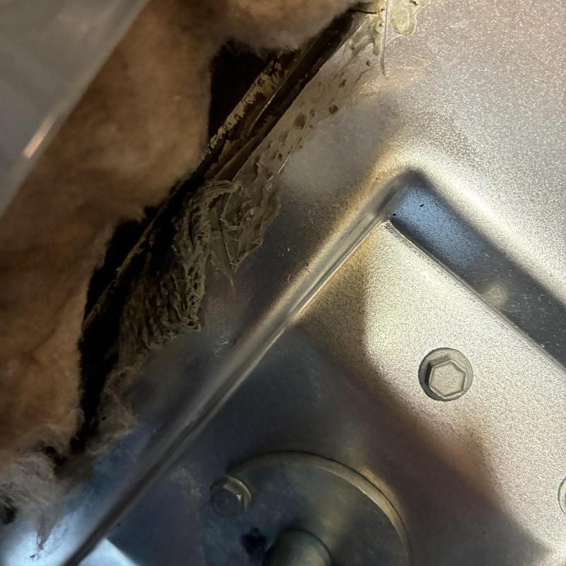 50-gallon water heater gas control valve and burner assembly