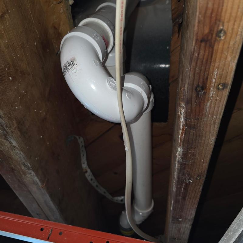 Bathtub drain trap and trip waste pipe replacement