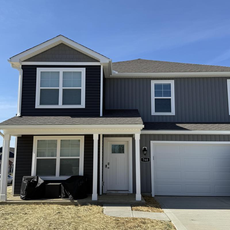 Asphalt shingle roof and siding inspection on new home Asphalt shingle roof and siding inspection on new home