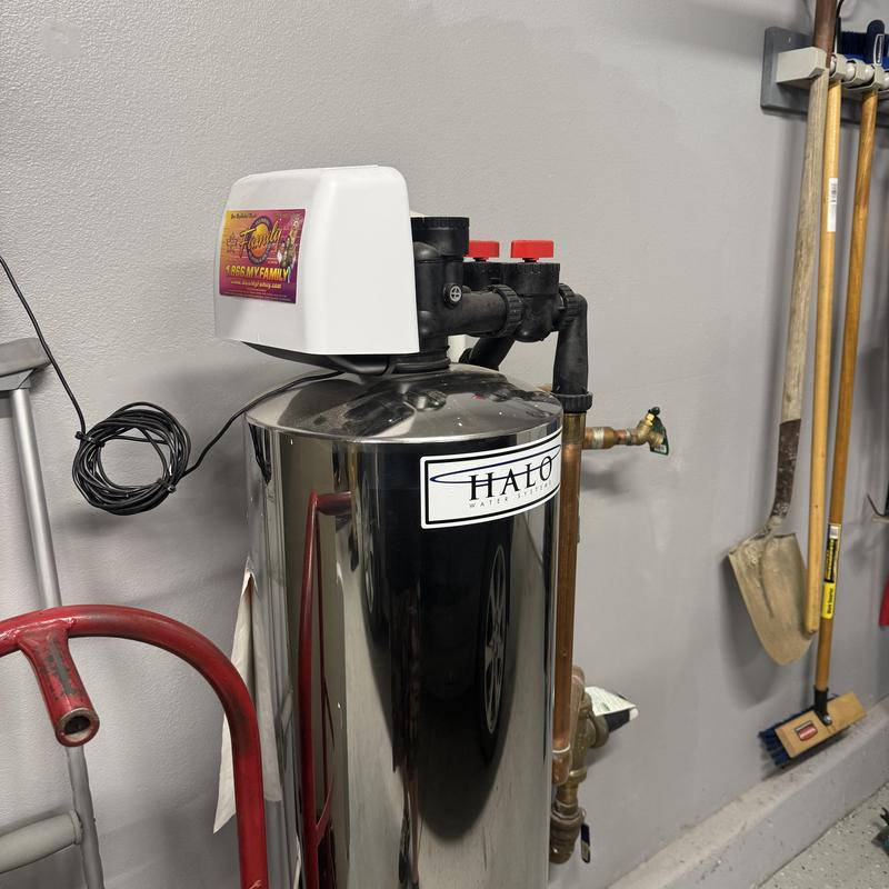 Halo 5 Stage 1 water system with brass valve and regulator