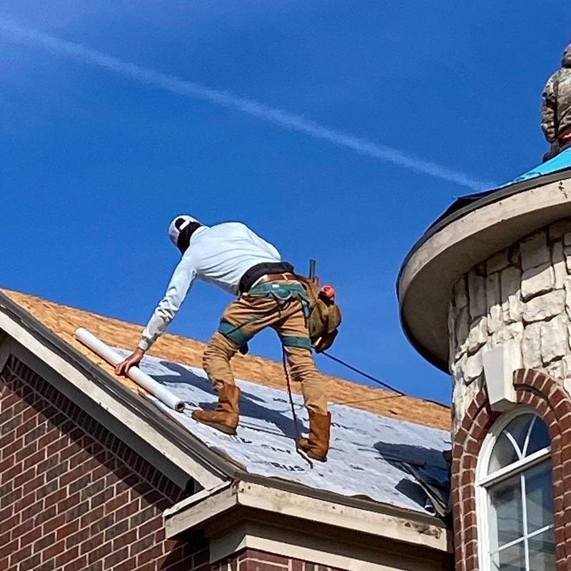 GAF Timberline HDZ shingle installation on roof
