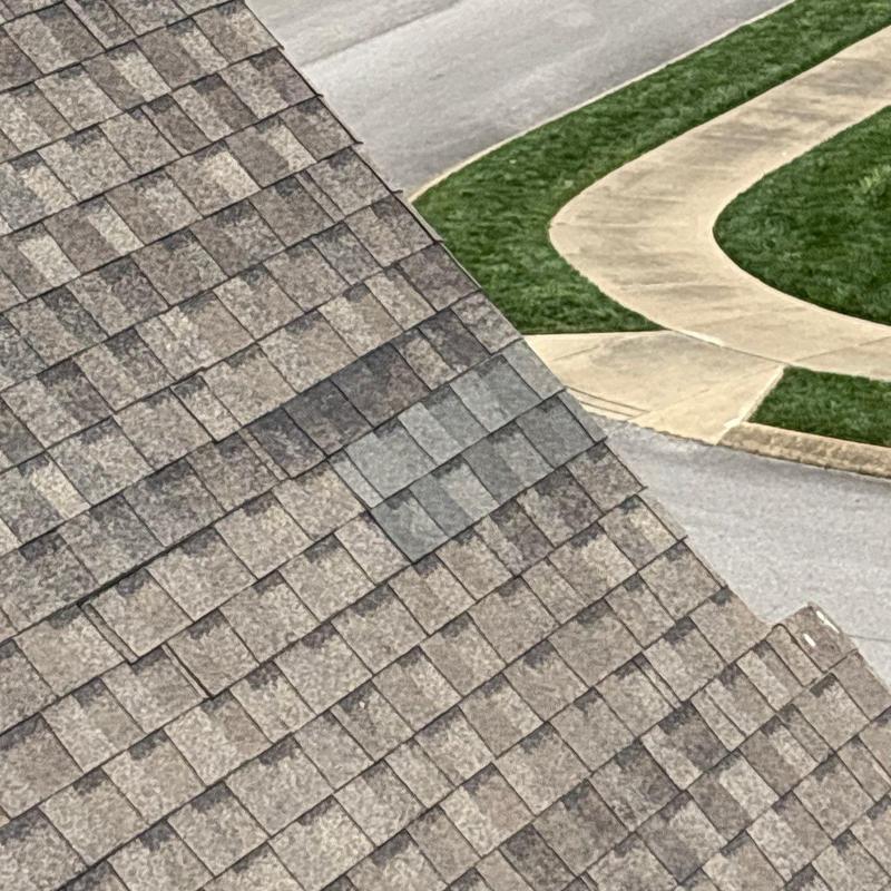 Asphalt Shingles with Partial Replacement on Roof