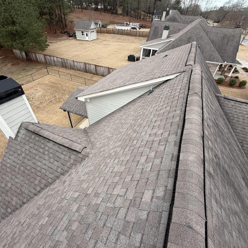 Asphalt shingle roof inspection and estimate in Loganville GA