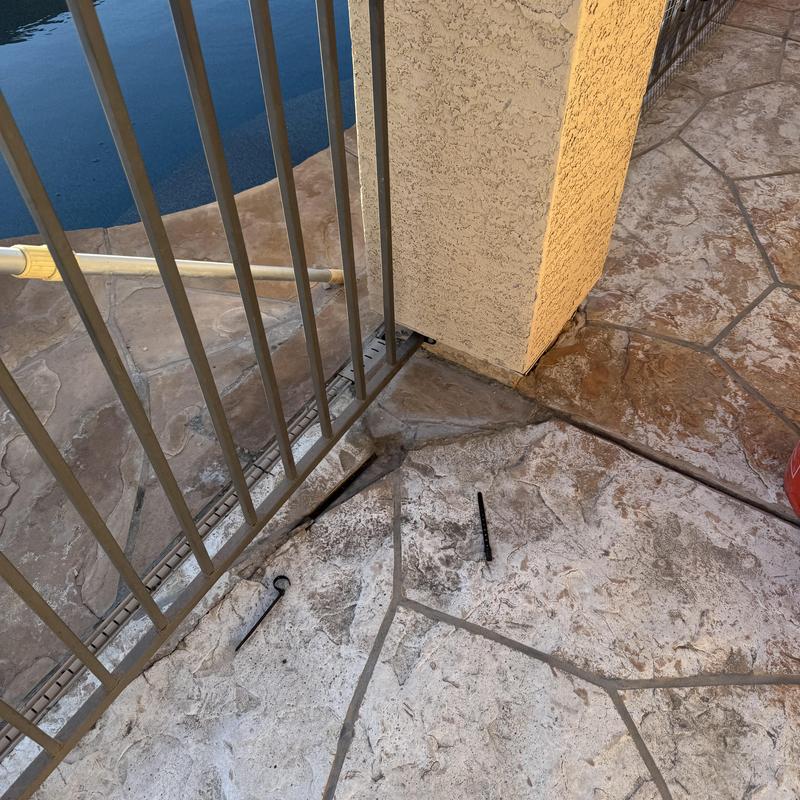 Three-quarter inch pool waterline leak repair in Goodyear