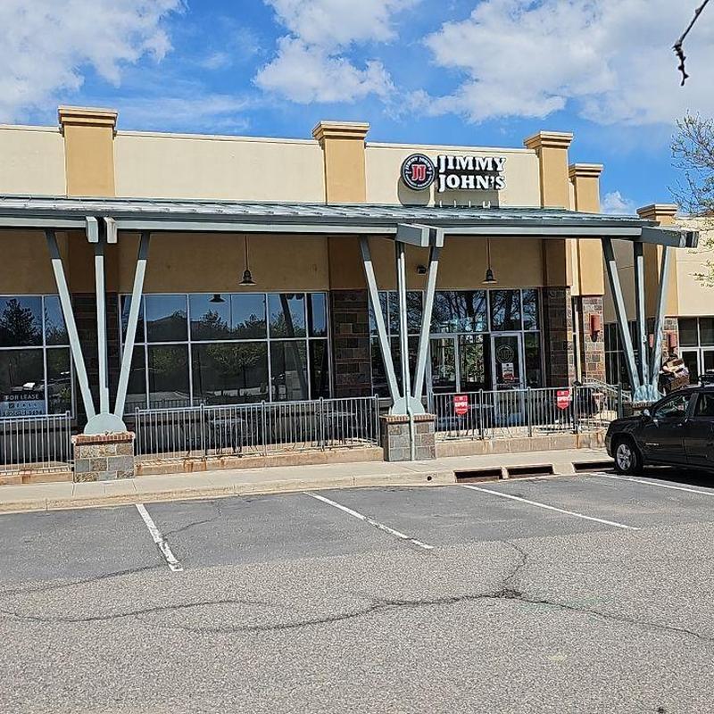 EPDM flat roof with Gaco silicone patch at Jimmy John's EPDM flat roof with Gaco silicone patch at Jimmy John's