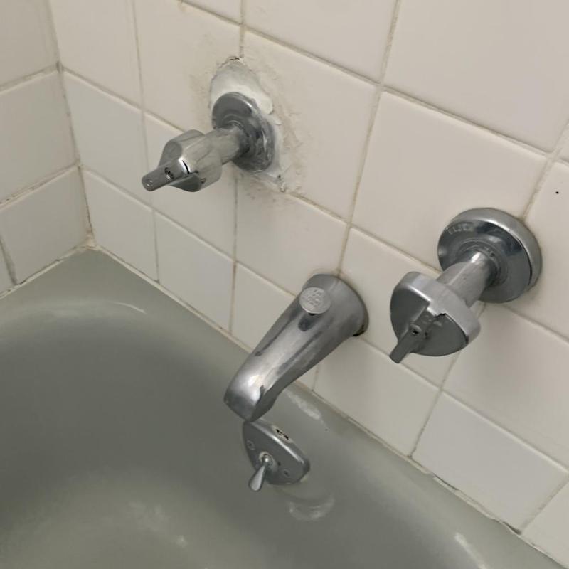 Shower valve and faucet with copper piping replacement