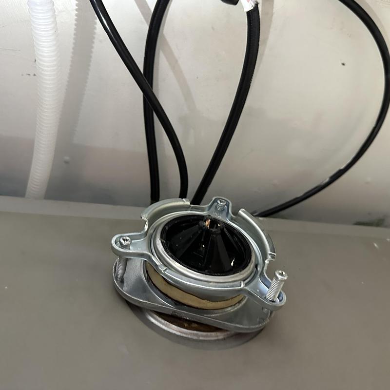 Dishwasher solenoid valve with wiring connections