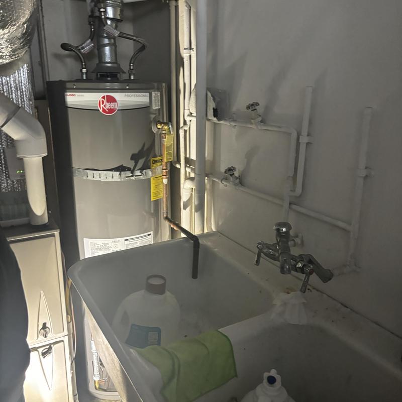 Water heater with new gas control valve and sensor