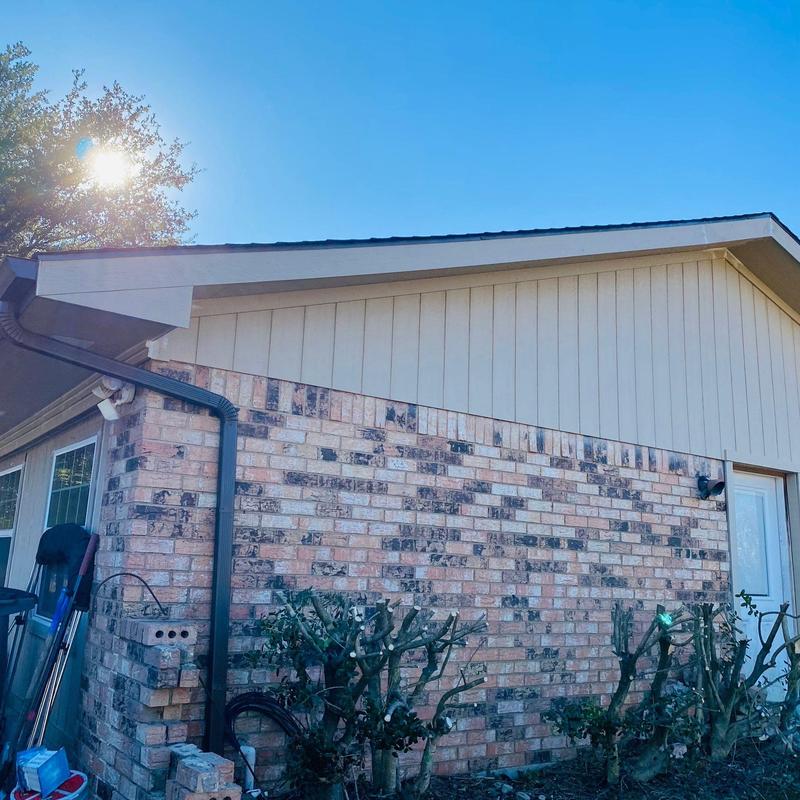 LP SmartSide siding and trim on gable ends