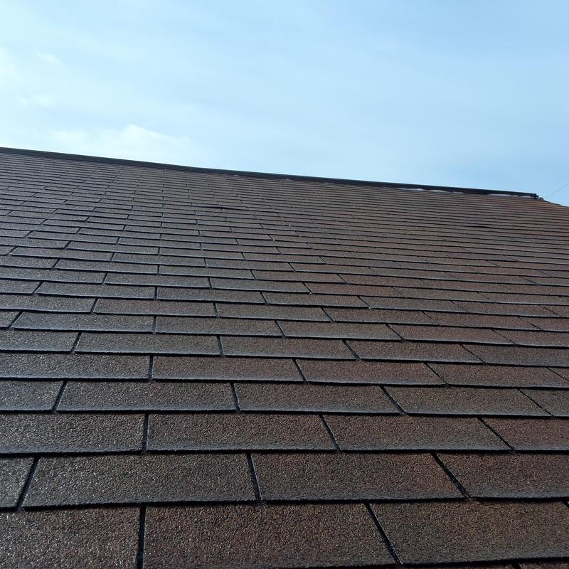 Atlas Pinnacle Pristine Pewter roof shingles close-up