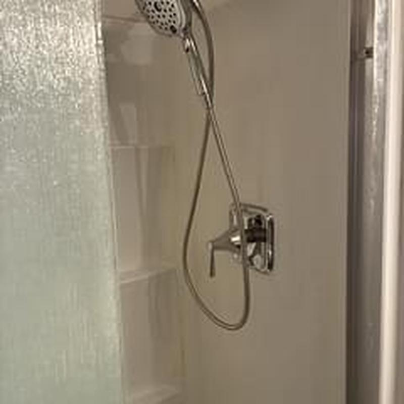 Shower valve and handheld showerhead installation