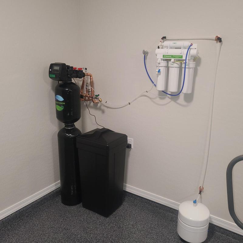 5-stage RO drinking water system with softener