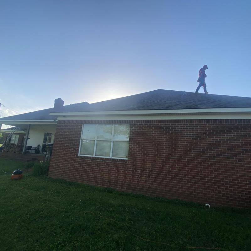 Duration shingle roof system installation on residential home
