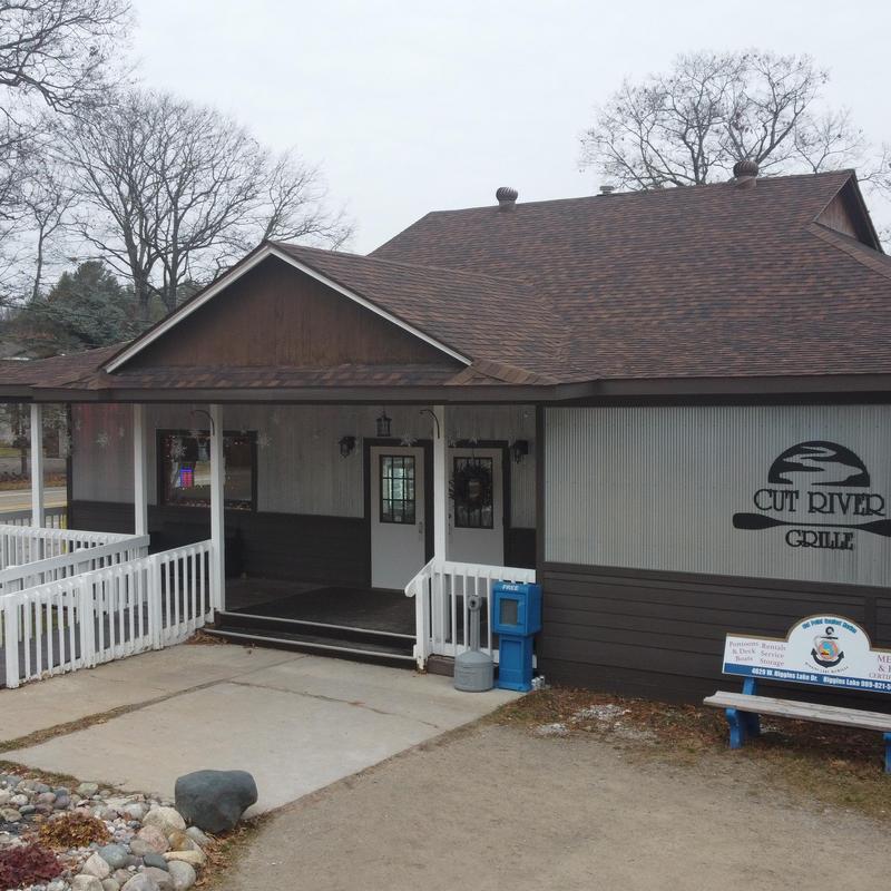 GAF Timberline HDZ roofing system on Cut River Grill