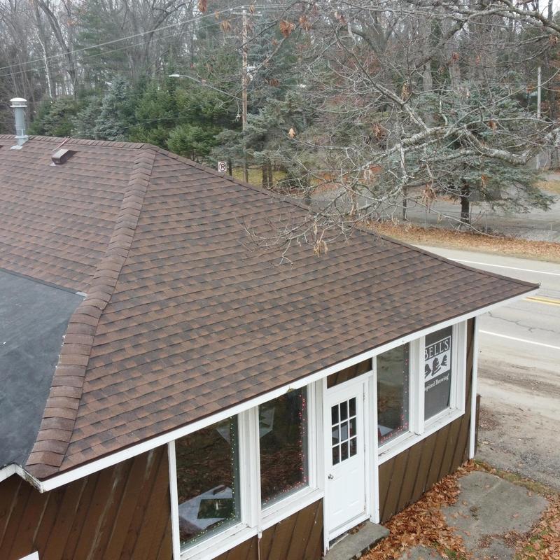 GAF Timberline HDZ asphalt shingle roof new installation