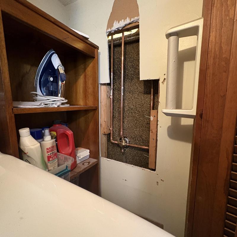 Moen Posei Temp shower valve and frost-free faucet replacement