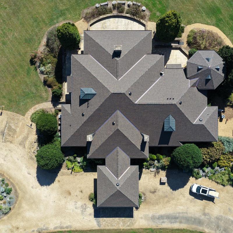 Certainteed Landmark Pro shingle roof with copper valleys Certainteed Landmark Pro shingle roof with copper valleys