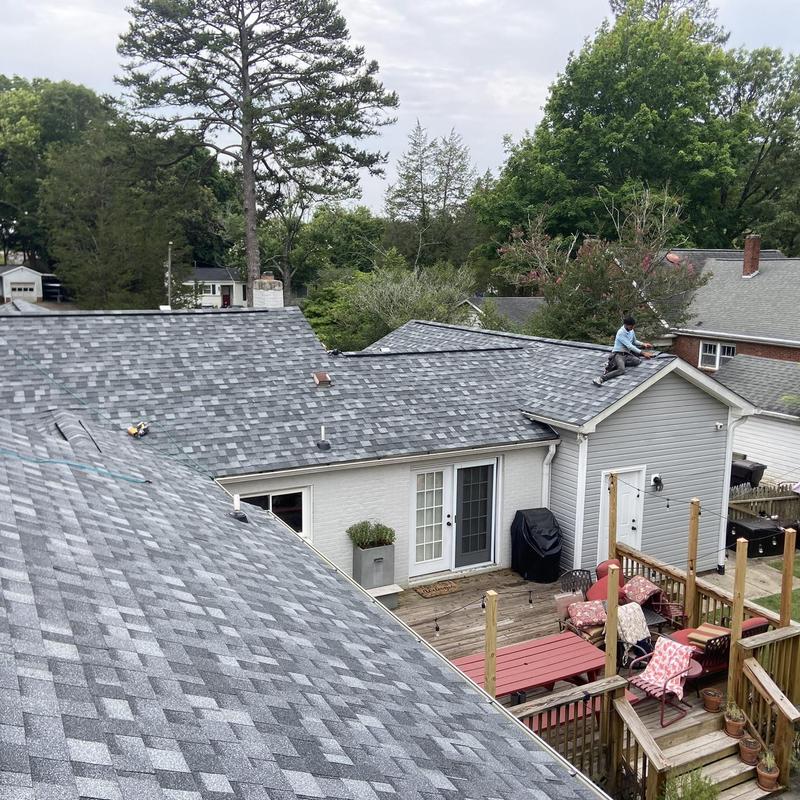 IKO Dynasty architectural shingle roof installation in Rock Hill IKO Dynasty architectural shingle roof installation in Rock Hill