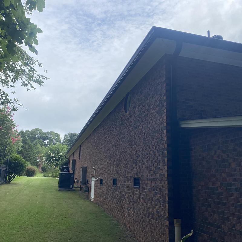 IKO Dynasty shingle roof with new fascia and gutters IKO Dynasty shingle roof with new fascia and gutters