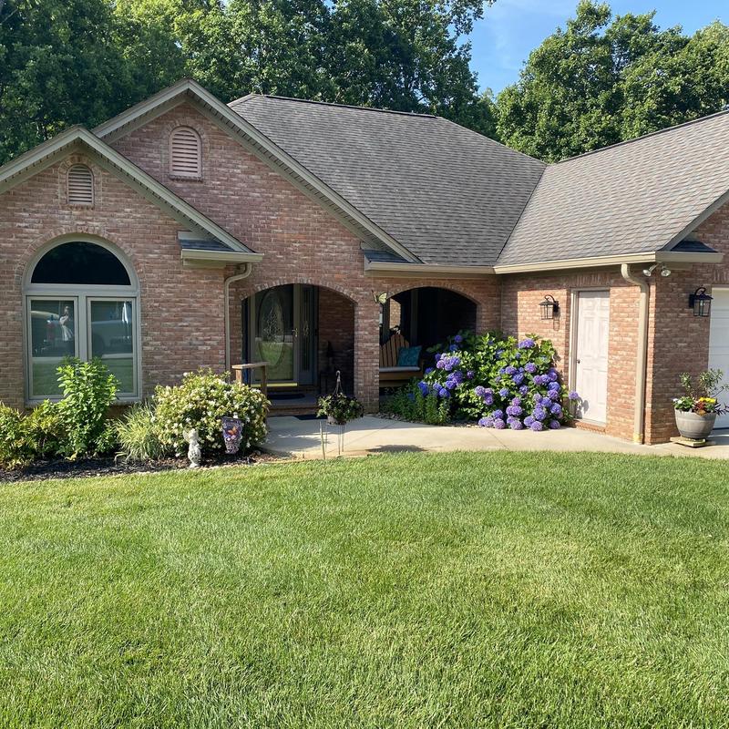 IKO Dynasty shingle roof with new gutters and fascia IKO Dynasty shingle roof with new gutters and fascia