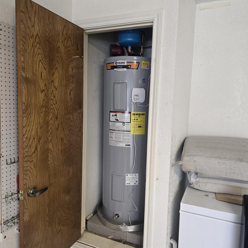 State ProLine electric storage tank water heater installation