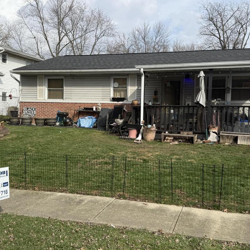 IKO Dynasty Granite Black shingle roof replacement IKO Dynasty Granite Black shingle roof replacement