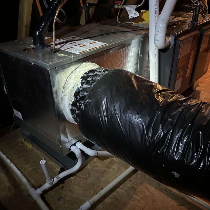 Goodman 5 Ton Horizontal Furnace with Ductwork