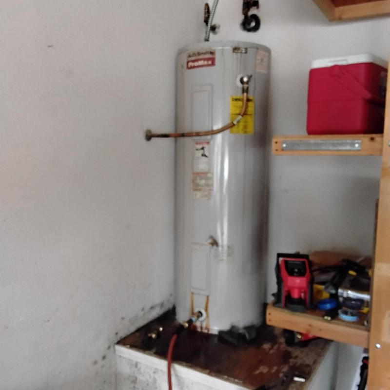 Water heater replacement with new Bradford White unit
