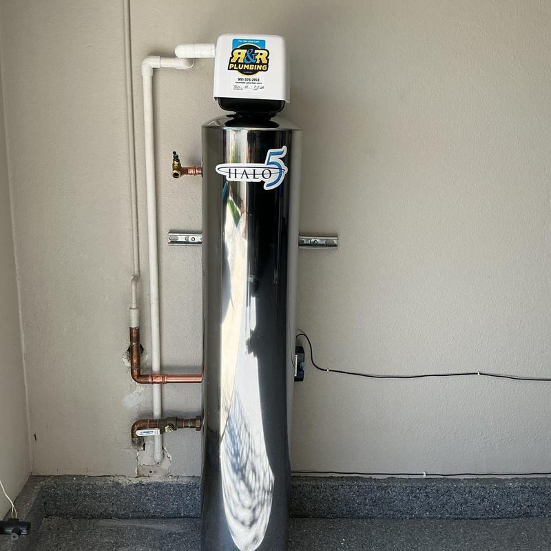 Halo 5 whole house water filtration system installation