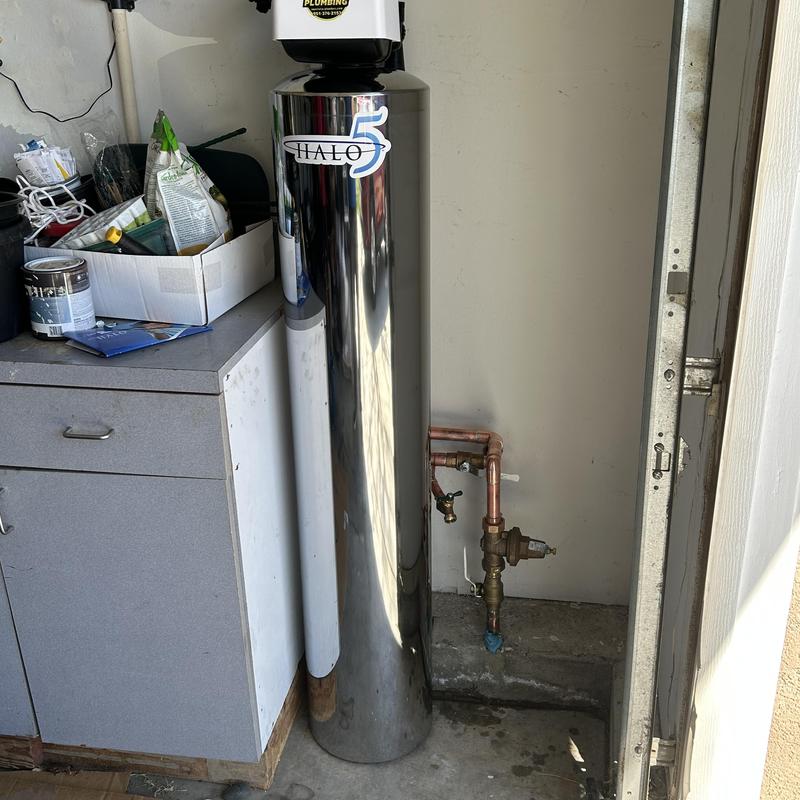 Halo 5 whole house water filtration system installation