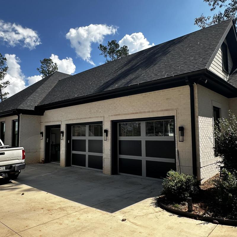 Owens Corning Oakridge Onyx Black shingle roof install Owens Corning Oakridge Onyx Black shingle roof install